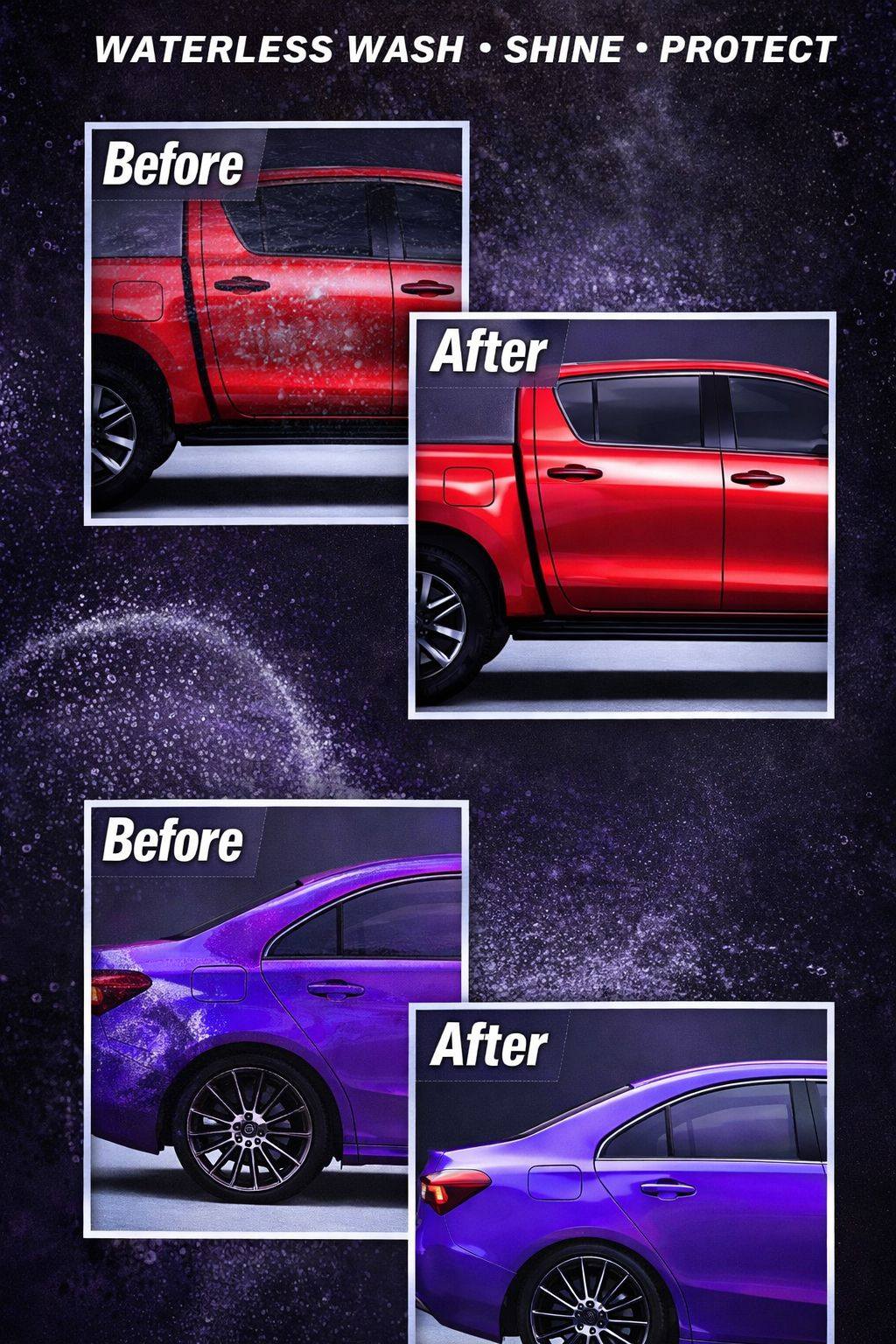 3 in 1. 250ml vehicle shine Armour
