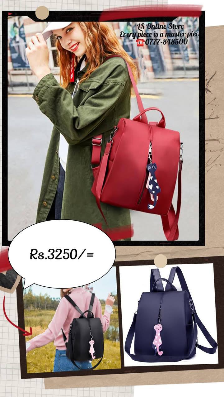 Imported backpack collection
