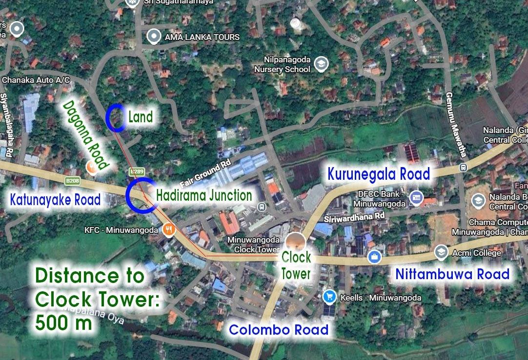 Land for Sale – Prime Location in Minuwangoda
