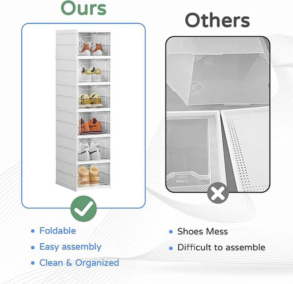 Shoe Rack With 6 Shelves