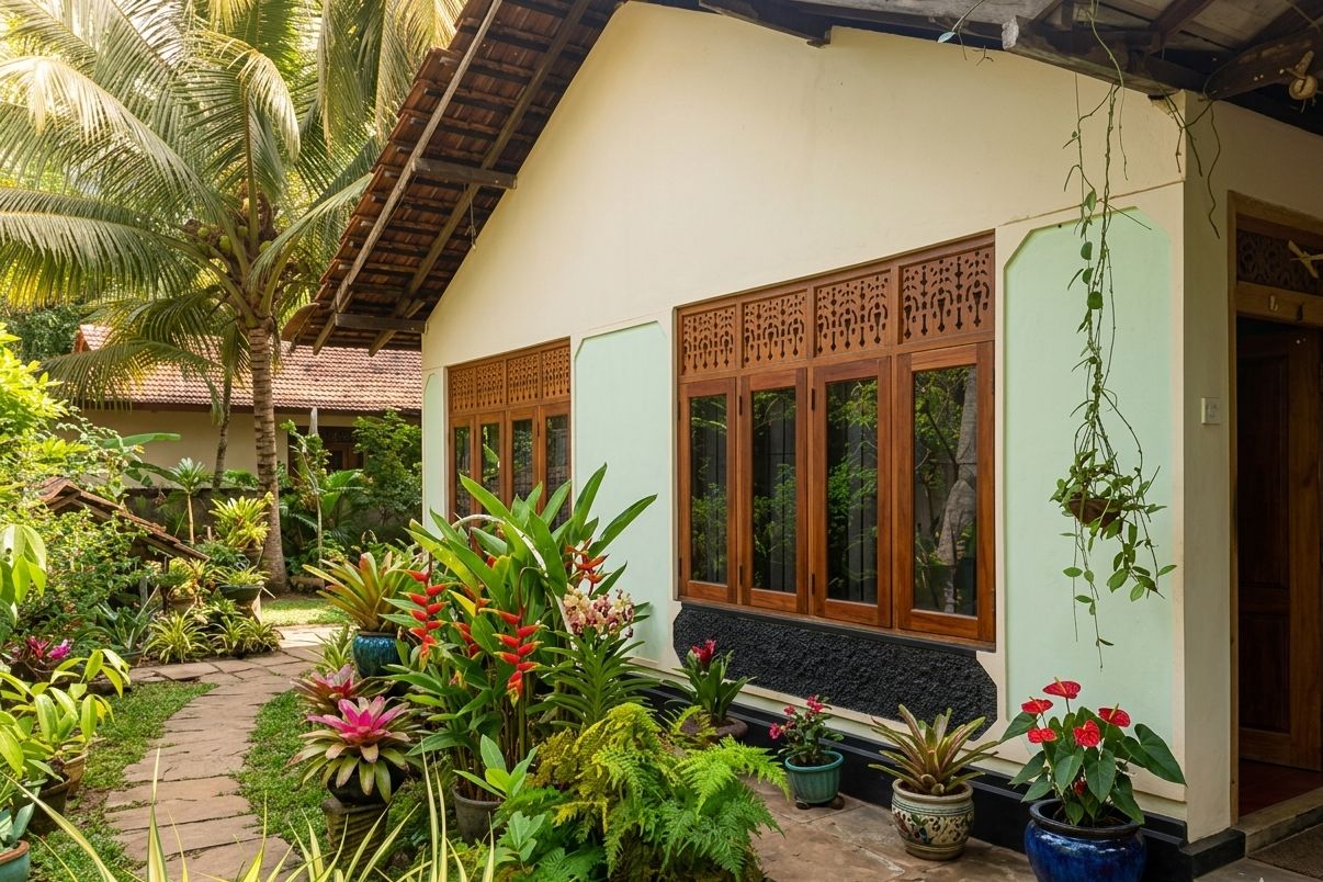 මාරවිල නගරයට සමීපව සරුසාර පොල් වත්තක පිහිටා ඇති නව නිවසක් විකිණීමට