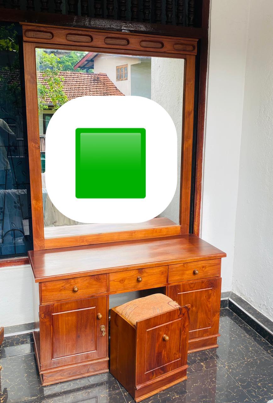 Used teak dressing table for sale