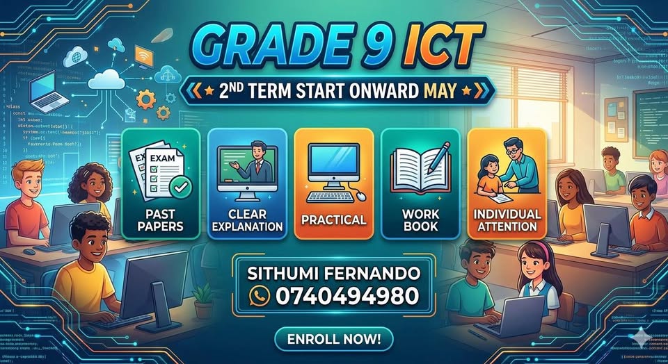 Grade 9 ICT Class..
