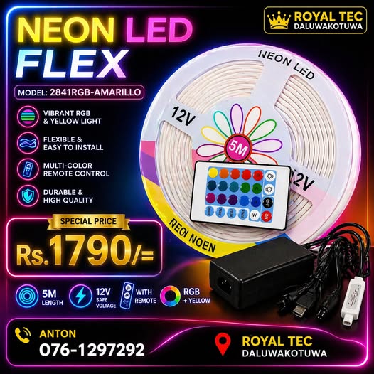 Neon led flexible