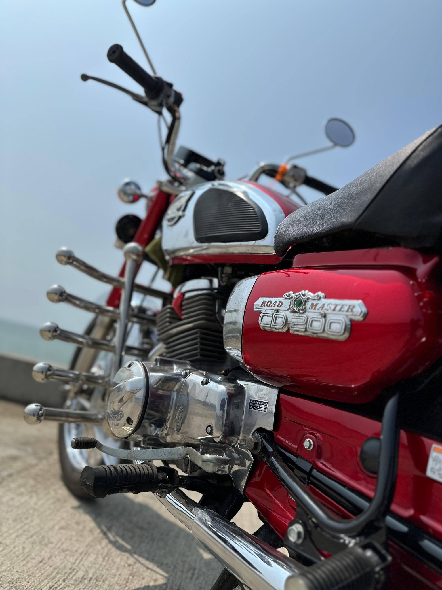 Honda CD 200 Road Master. 