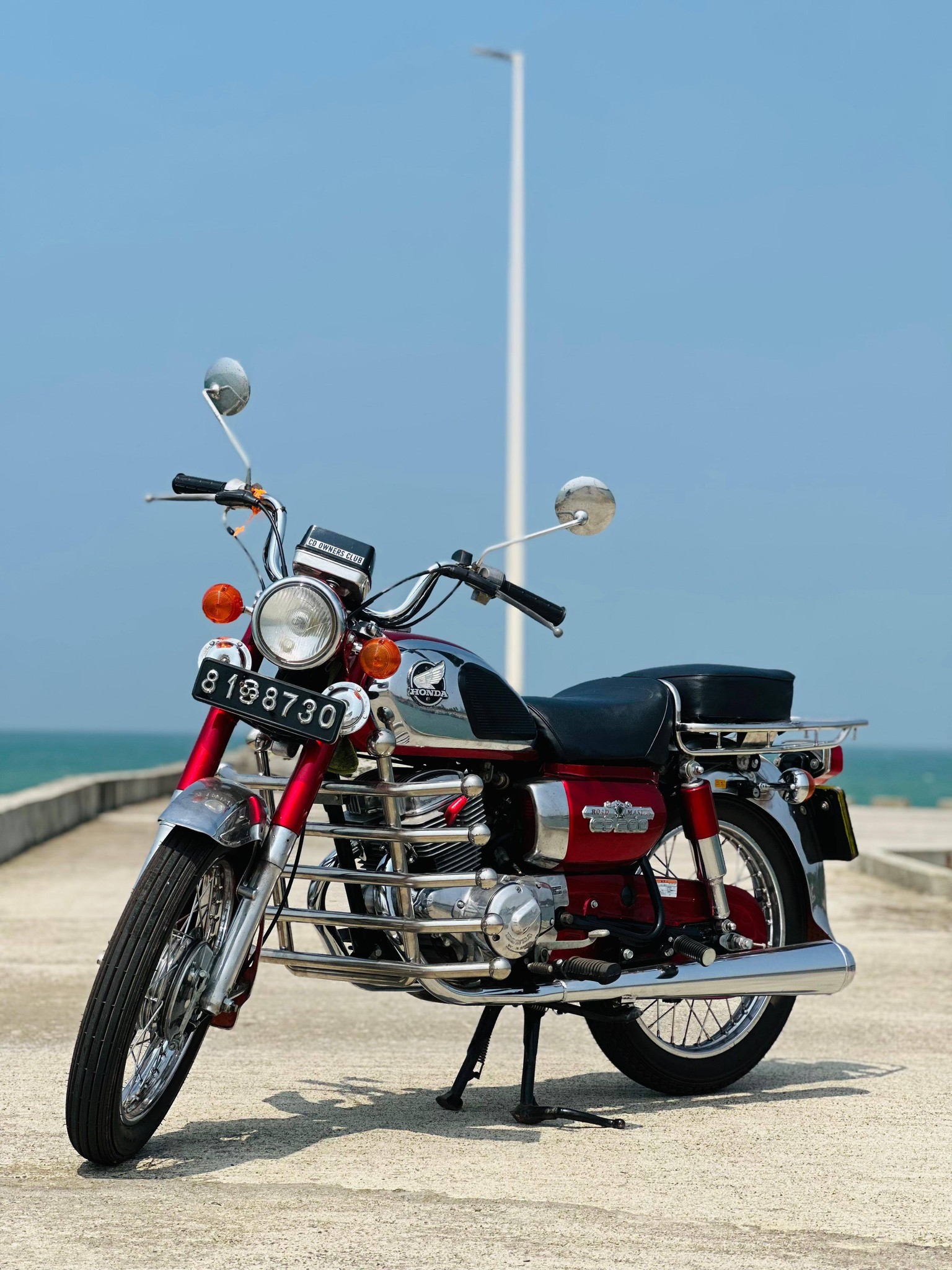 Honda CD 200 Road Master. 