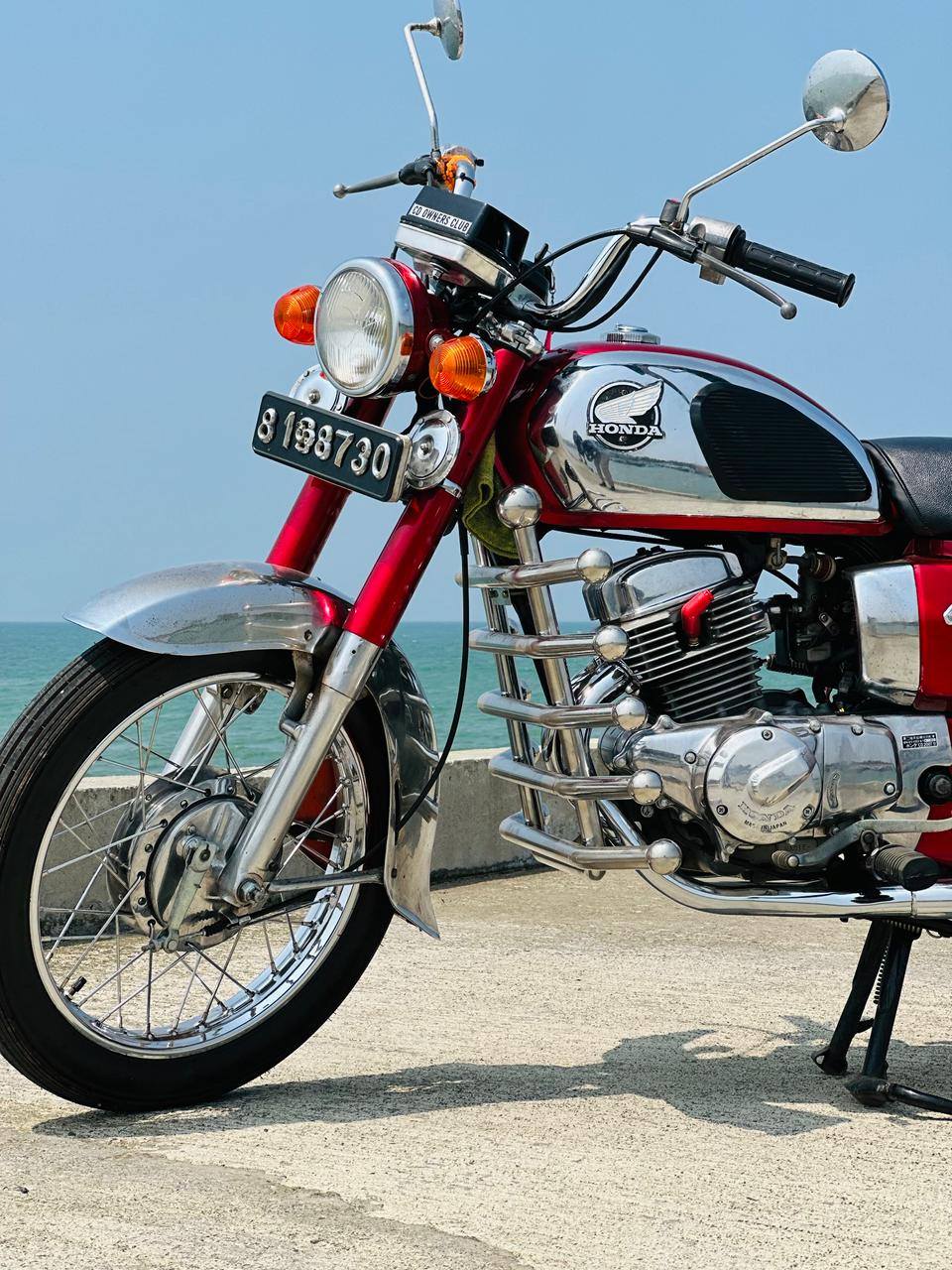 Honda CD 200 Road Master. 