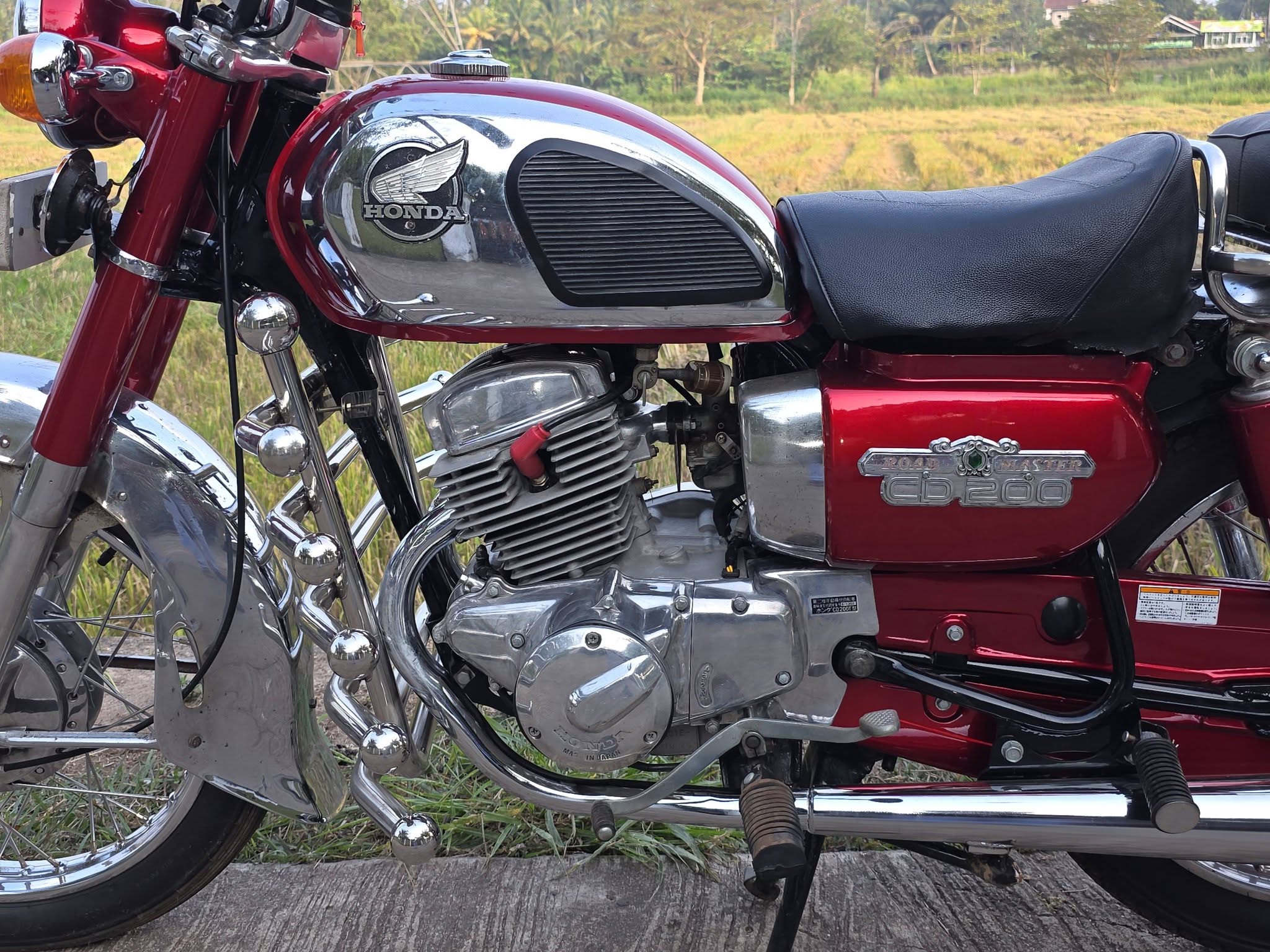 Honda CD 200 Road Master. 