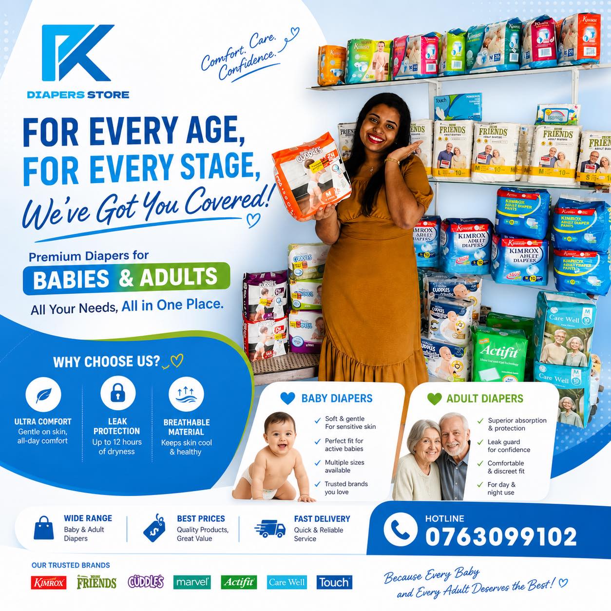 Baby & Adult Diapers