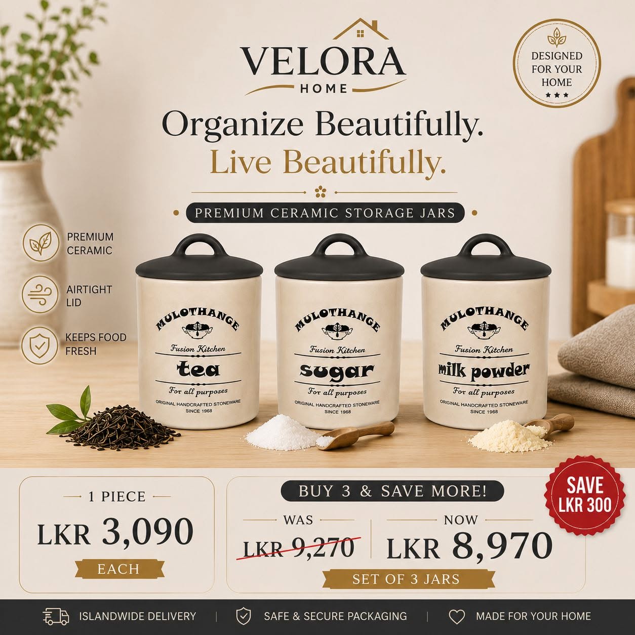 Premium Ceramic Storage Jar Collection