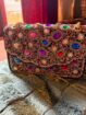 imported Womens wedding clutch bag with heavy stones