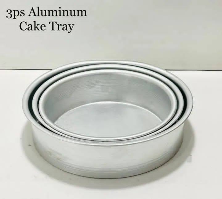 Aluminum Cake Tray Set Round
