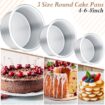 Aluminum Cake Tray Set Round
