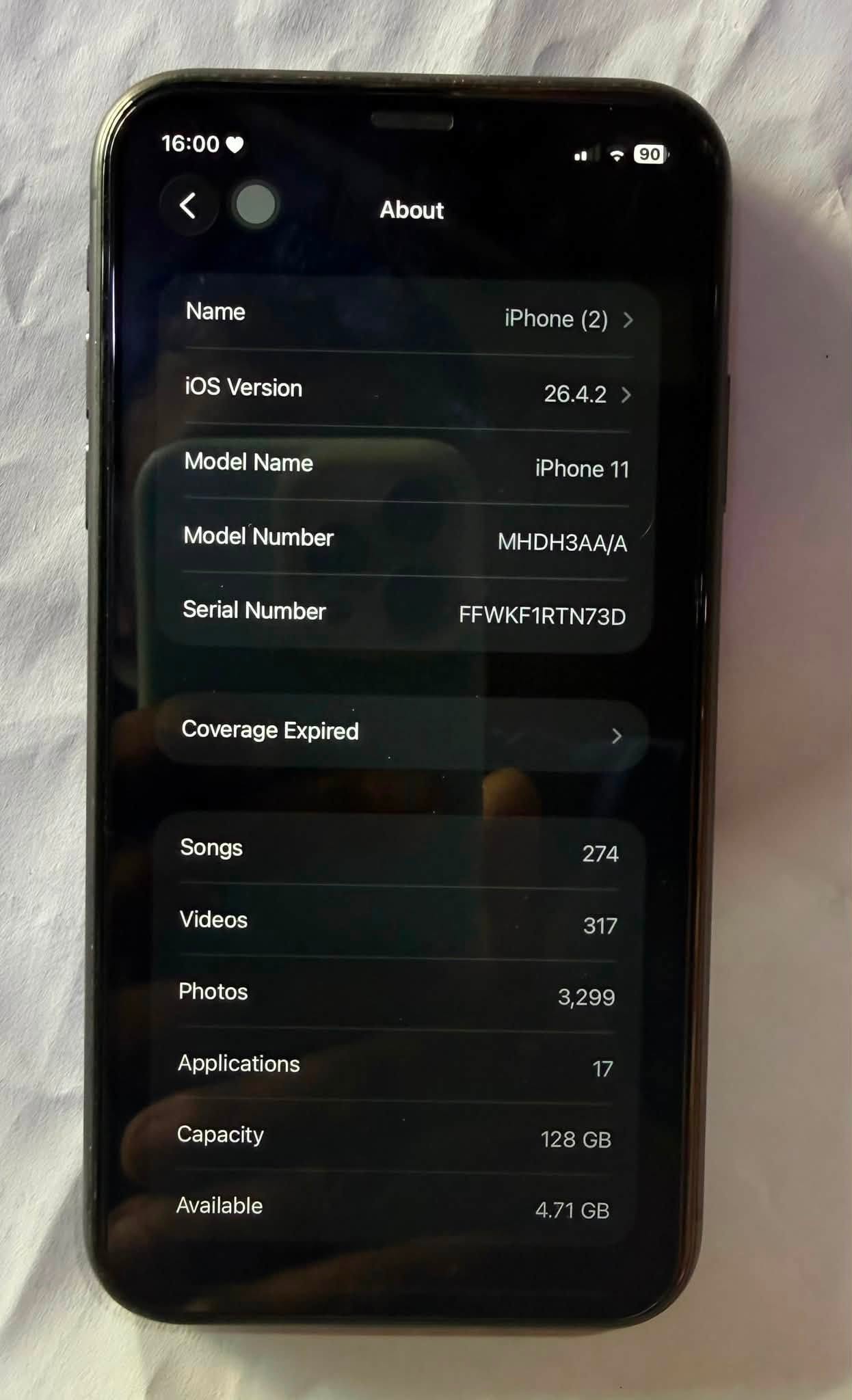 iPhone 11 (128GB) – Mint Condition 