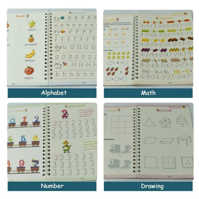 Sank Magic Practice Copybook