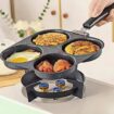 4in1 – Granite Breakfast pan with heat resistant handle