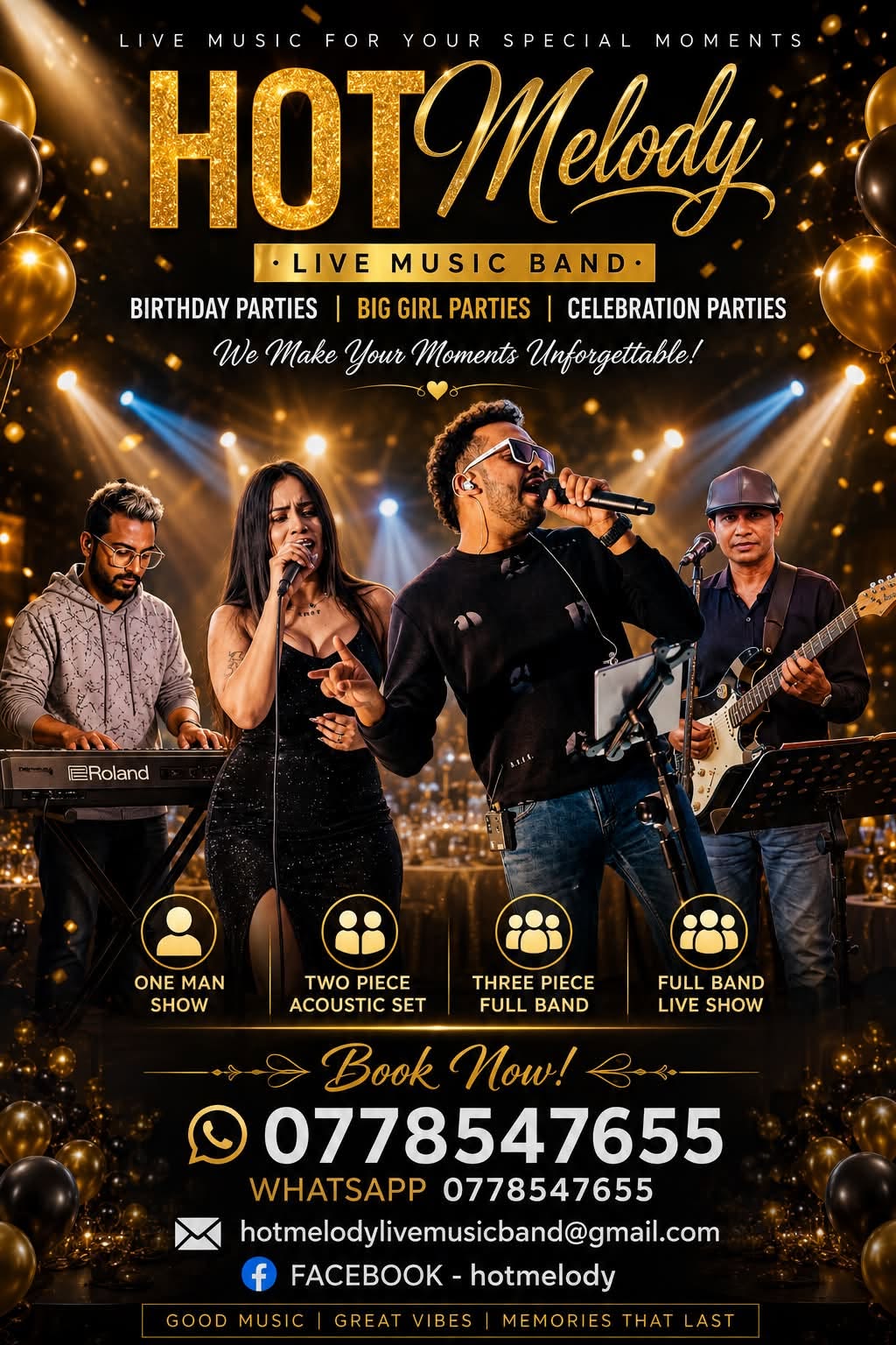 Hot Melody Live Music Band