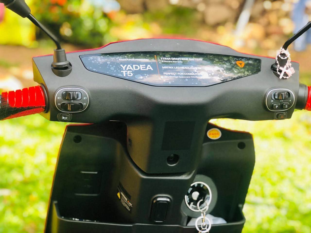 YADEA T5 Electric Scooter – ඉක්මනින් විකිණීමට 