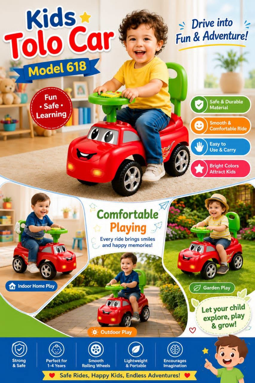 BABY TOLO CAR WITH MUSIC*