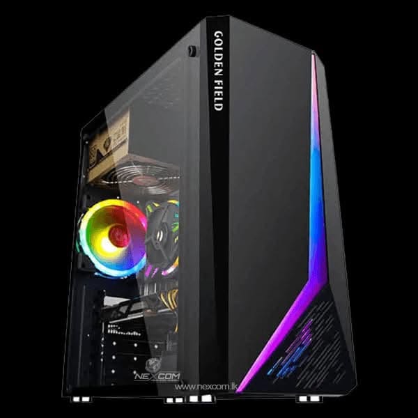 Golden Field Premium Gaming RGB Casing එකක් විකිණීමට ඇත!