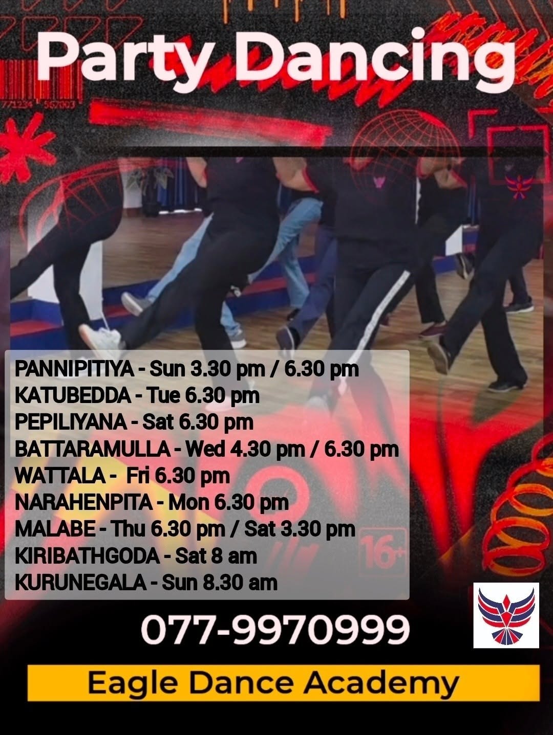 Party Dancing පාඨමාලාව