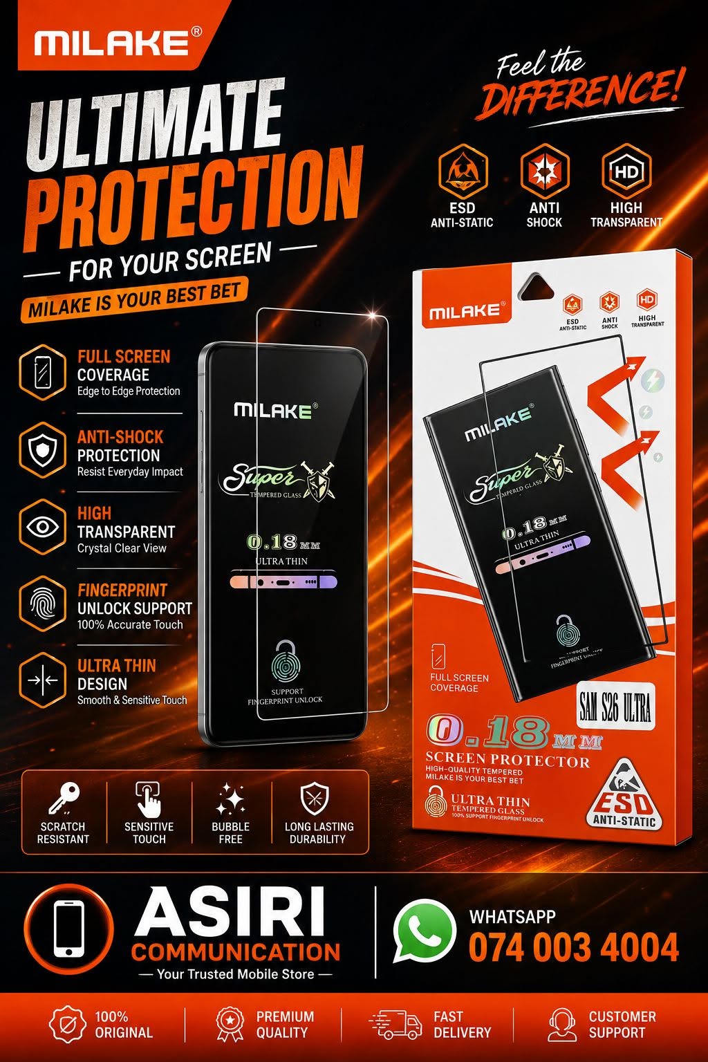 MILAKE ULTIMATE PROTECTION – SAM S26 ULTRA