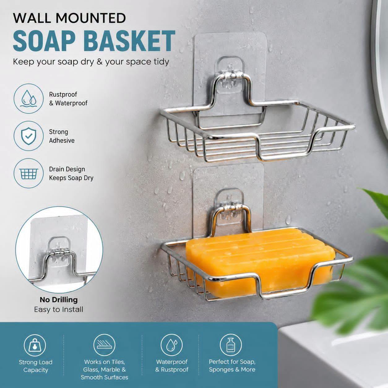High Quality Soap Rack Wall Mounted Soap