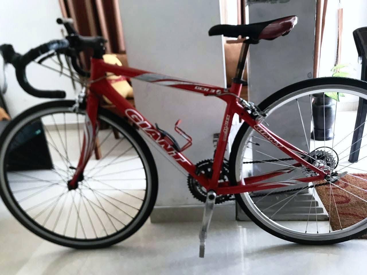 Red giant -Blue giant bicycle- last Felt – Kids bicycle for sale