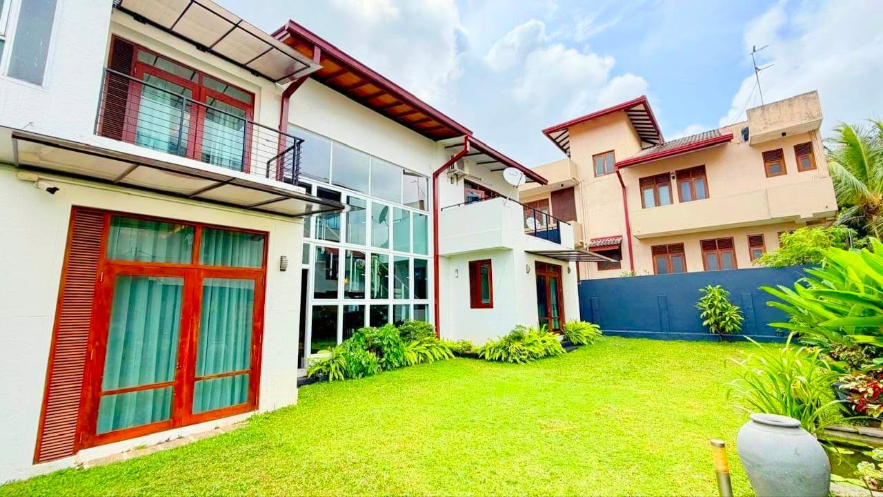 Modern Architecturally Designed two storeyed house for sale in Nugegoda