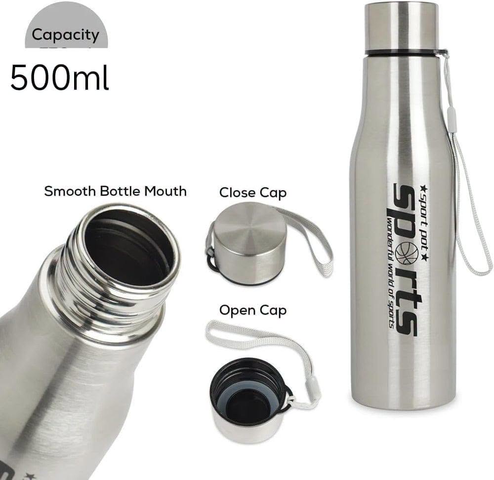 500ml Sports Stainless Steel Water Bottle