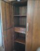 Solid Teak 4-door wardrobe for sale.