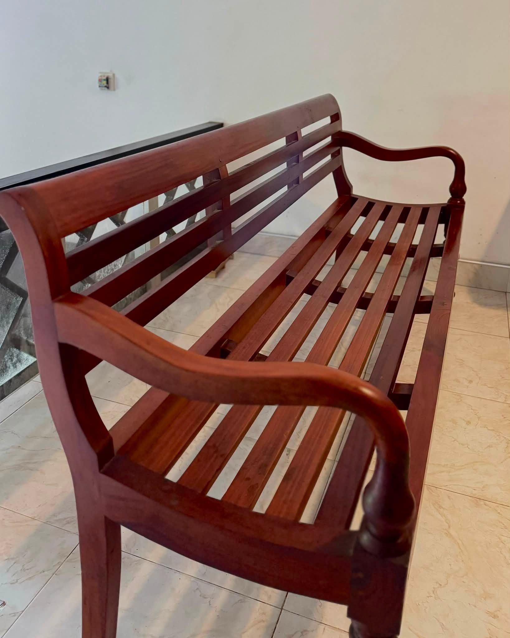 SOLID JACKWOOD (JACKFRUIT WOOD) VINTAGE BENCH
