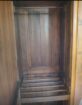 Solid Teak 4-door wardrobe for sale.