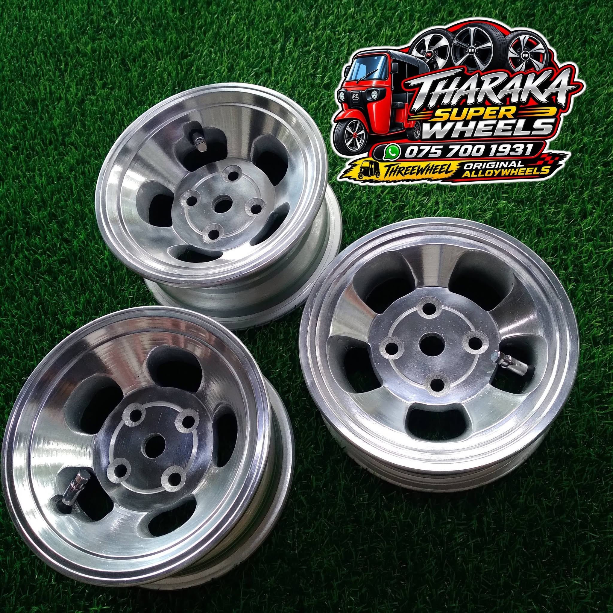 threewheel Original Alloy Wheels Available