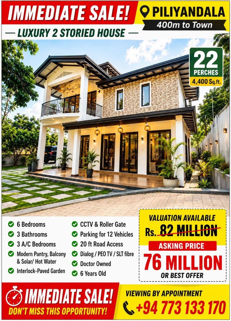 Luxury 2 storied house for sale..