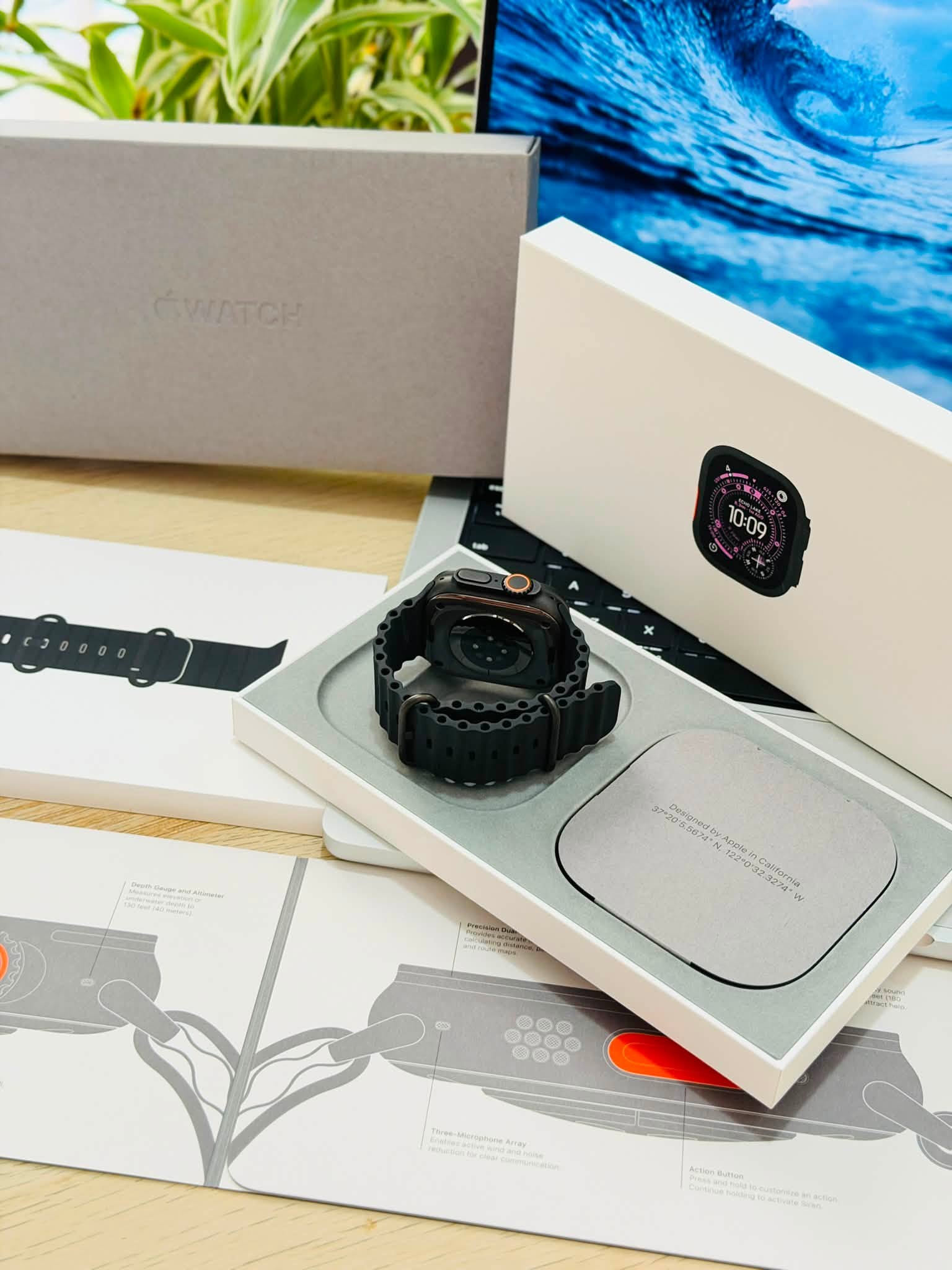 Apple Watch Ultra 3 Black 49MM Ocean Band 2026