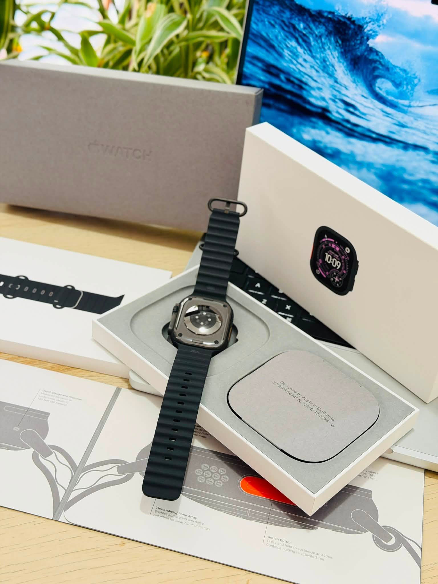 Apple Watch Ultra 3 Black 49MM Ocean Band 2026