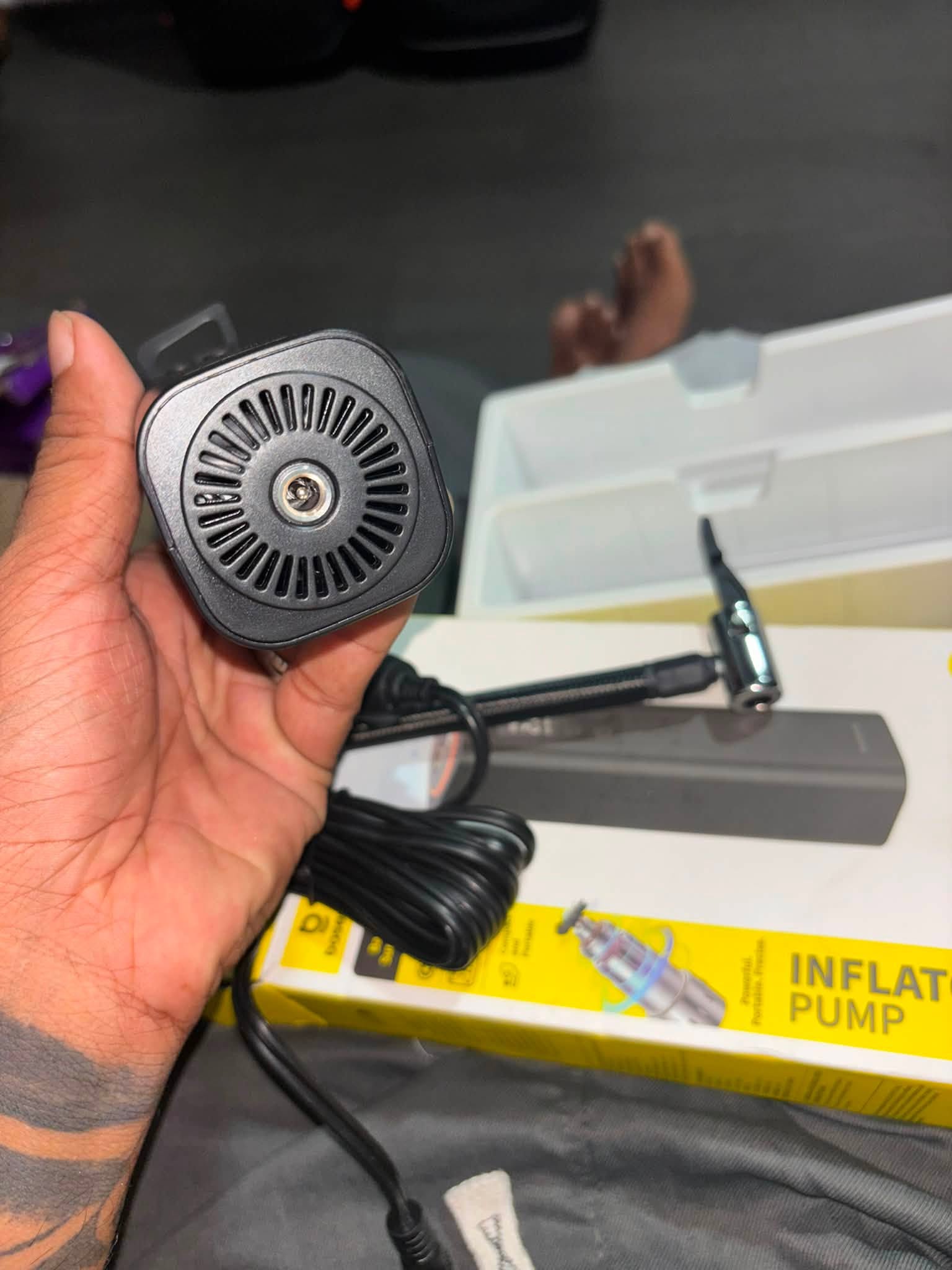 original baseus air pump