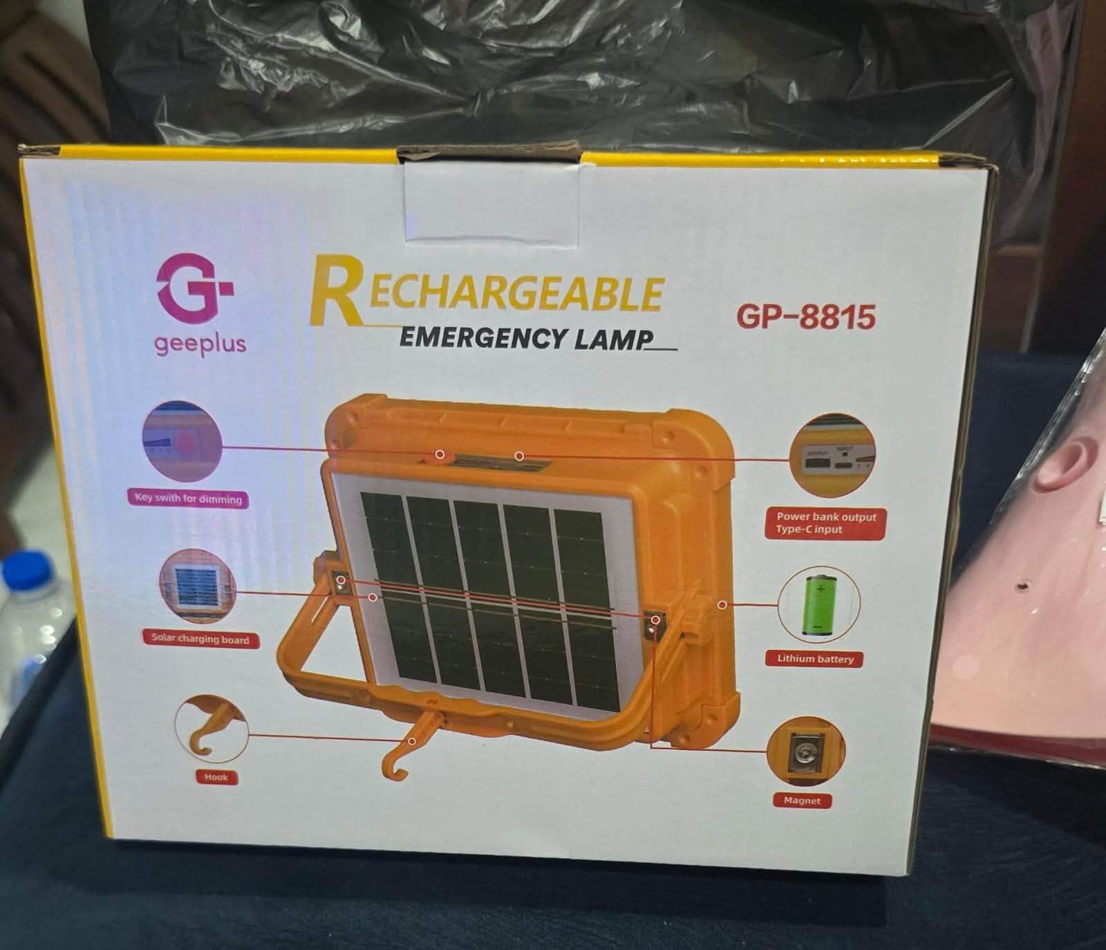 Geeplus Rechargeable Emergency Lamp (GP-8815)