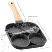 4 Hole Fry Pan with box