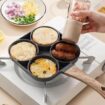 4 Hole Fry Pan with box