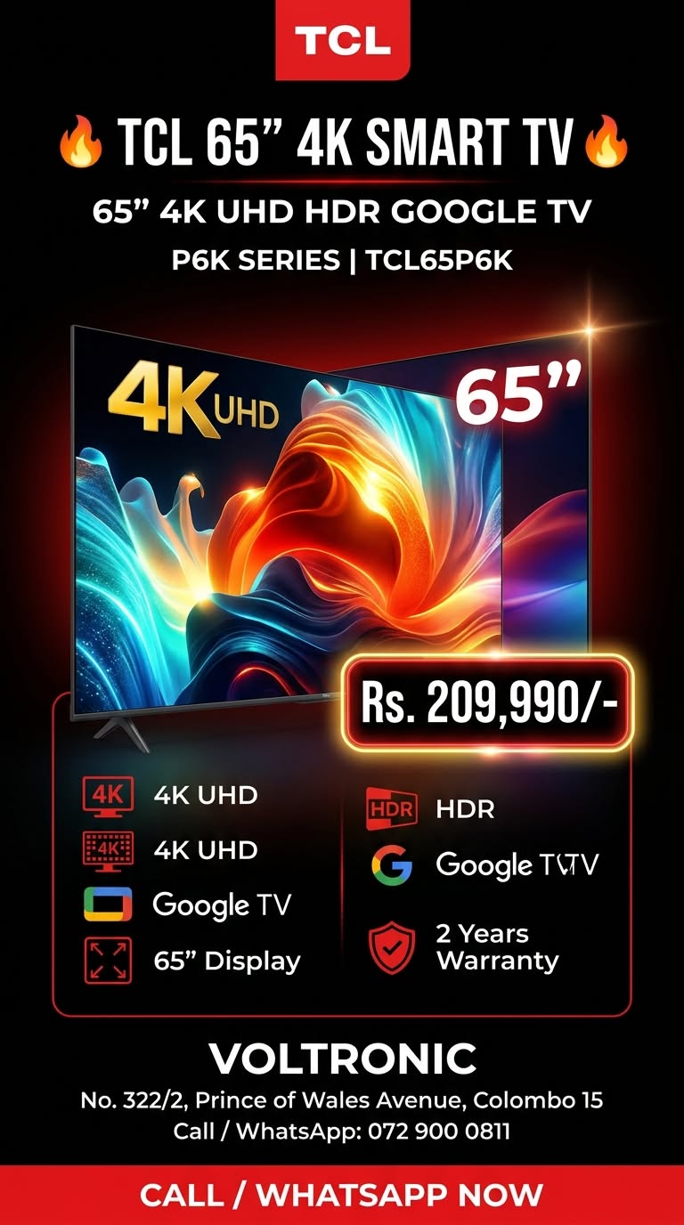 TCL 65″ 4K UHD HDR Google TV