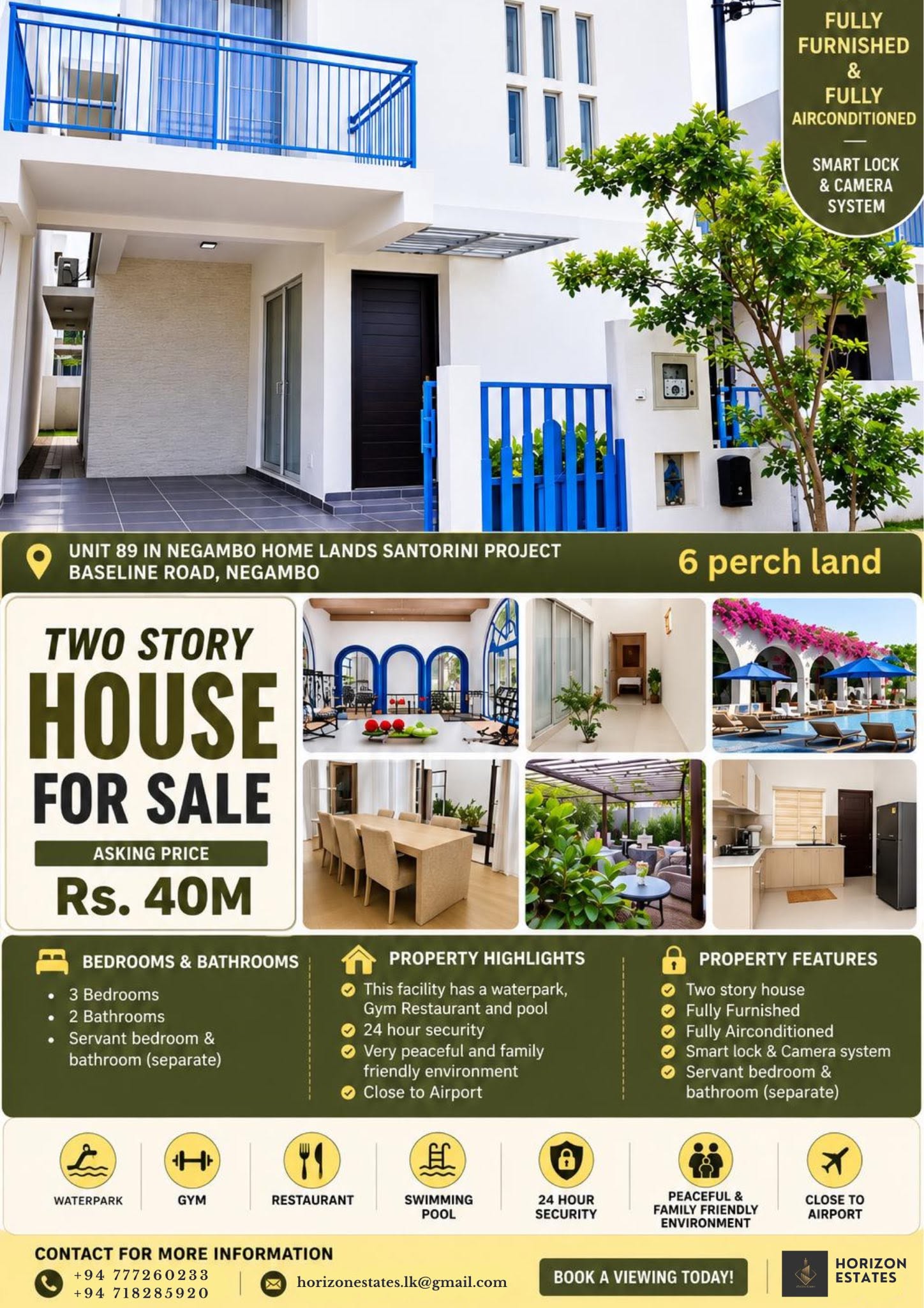 Modern Two-Story House for Sale in Negombo!
