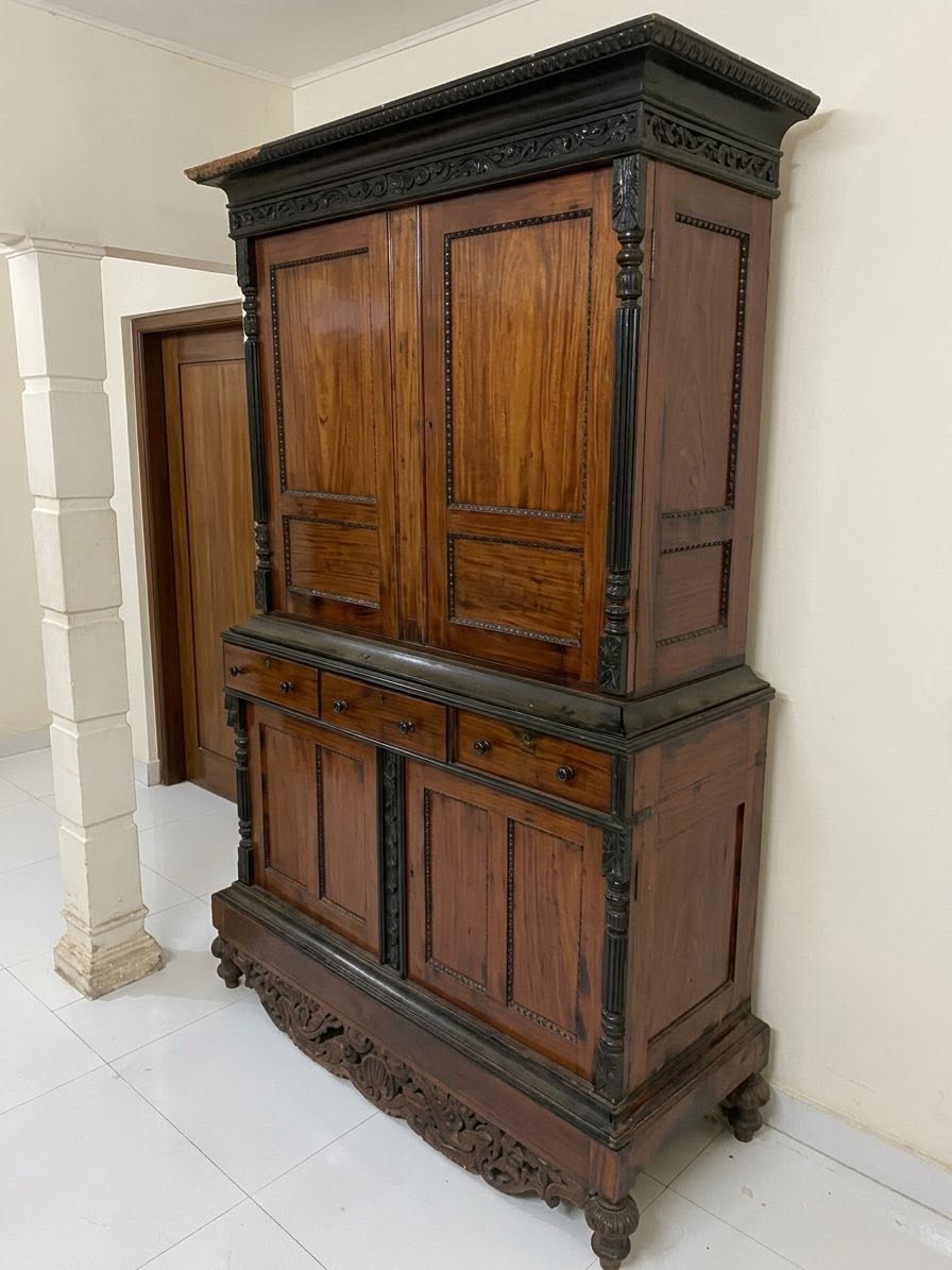 වටිනා Antique අල්මාරියක් විකිණීමට ඇත!