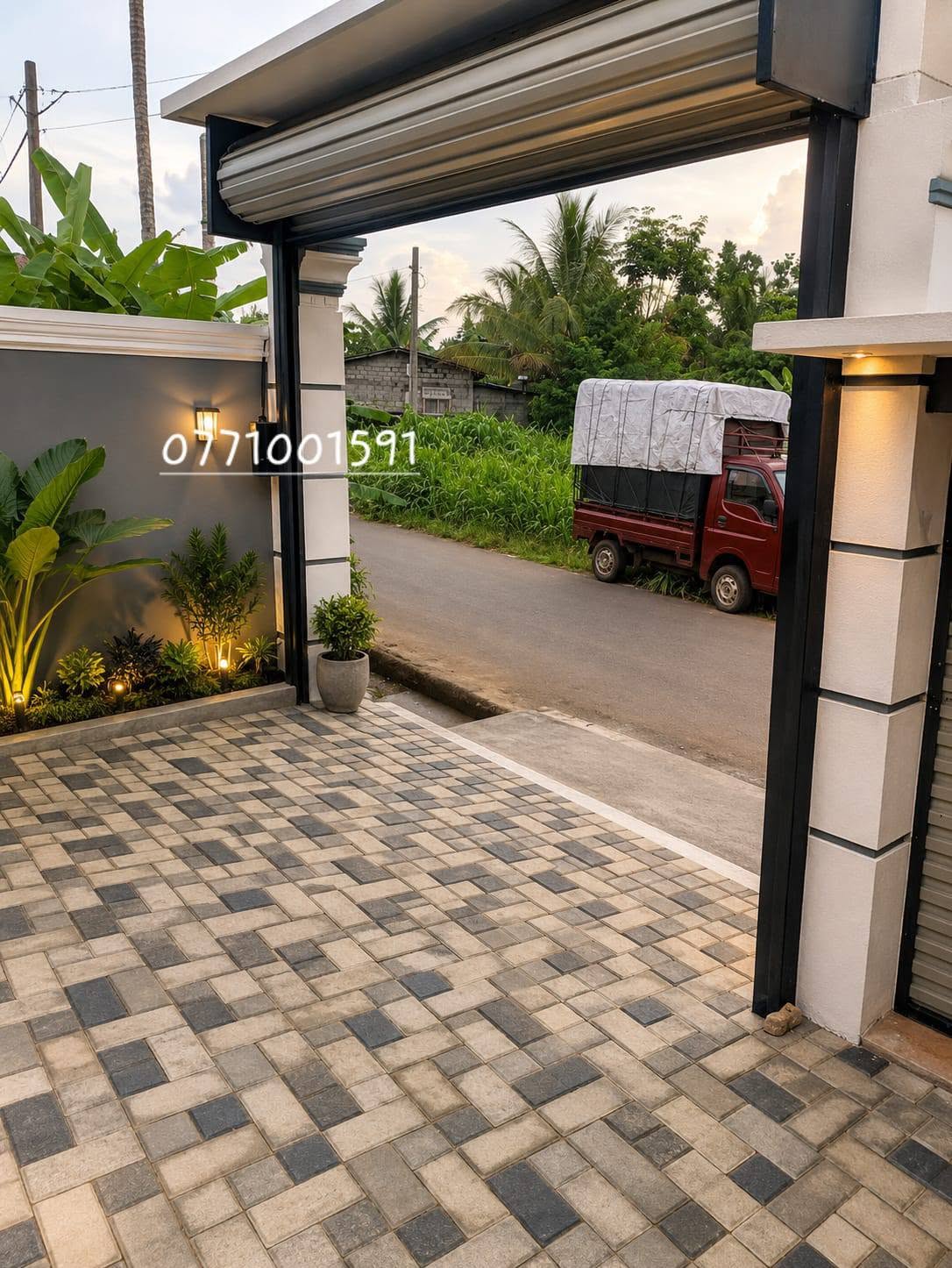 හෝමාගම ,ගොඩගම පිහිට් පදිංචි නොවූ නව නිවසක් විකිනිමට ඇත