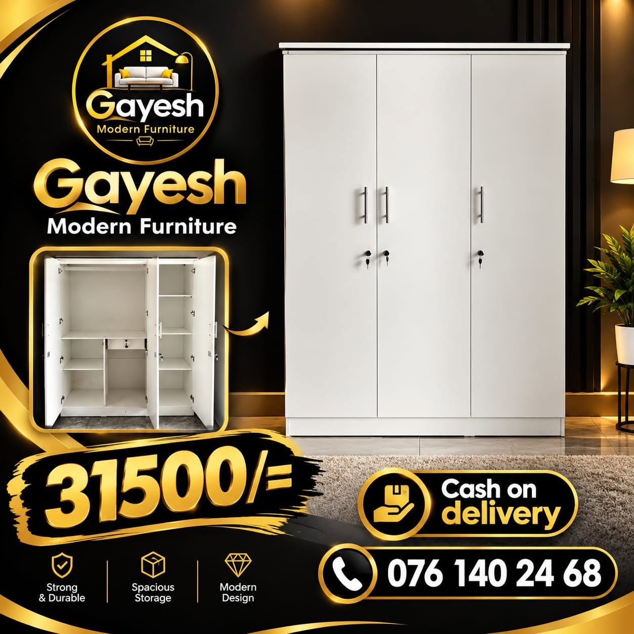 Gayesh Moden Furniture – Almari