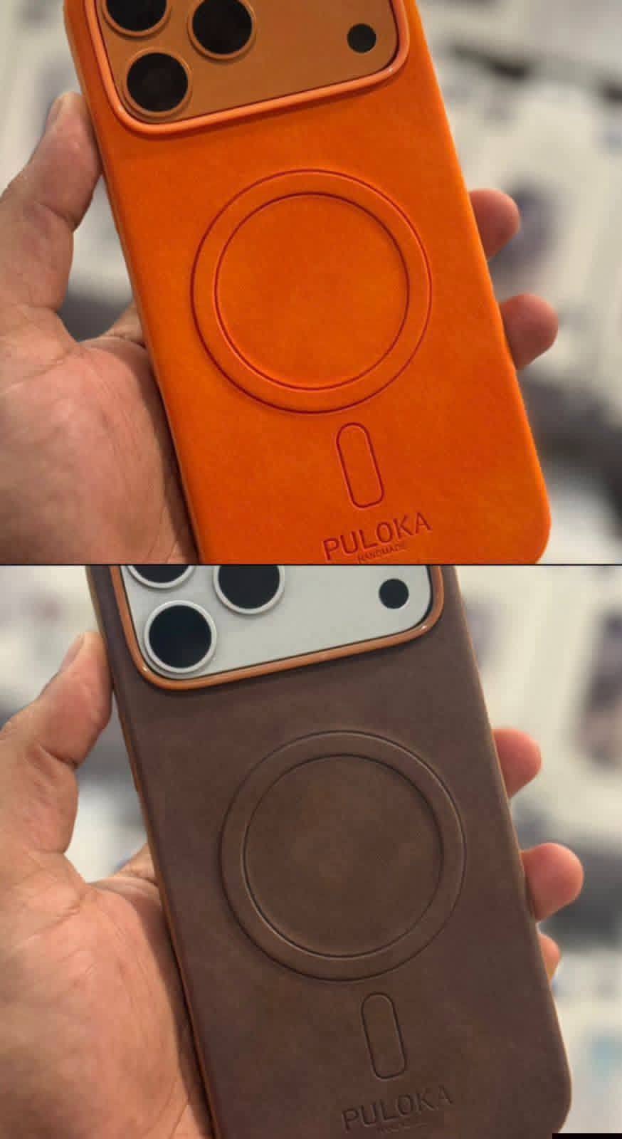 PULOKA LEATHER MAGNETIC CASE