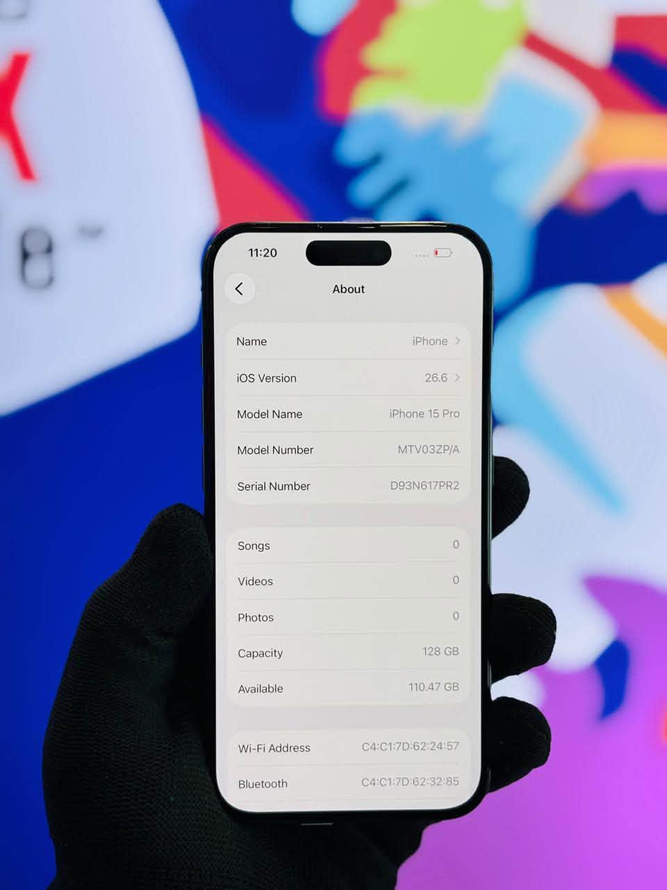 I phone 15 pro 128GB