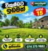 පෝරුවදන්ඩ ඉඩමක් විකිණීම