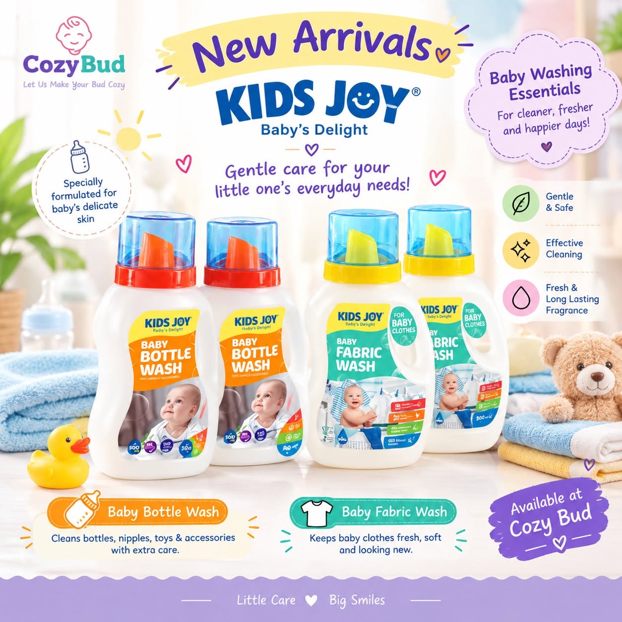 Baby Washing Essentials!